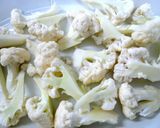 カリフラワーアンチョビまよケチャ焦がし焼作り方1写真