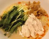 ☺濃厚スープでこってり鶏白湯ラーメン☺作り方3写真