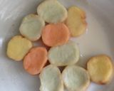 離乳食後期☆焼き麩のフレンチトースト作り方1写真