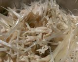 ササミとねぎとザーサイのごま油和え作り方5写真