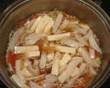 蒲鉾とエノキと豆腐の卵とじ作り方5写真