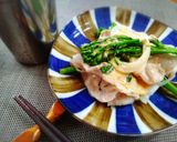＊新玉葱と豚しゃぶ肉のレンジ蒸し＊作り方4写真