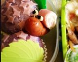 キャラ弁・デコ弁・簡単あじさいおにぎり作り方5写真