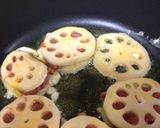レンコンビーフ挟み焼き作り方3写真