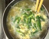 ☆簡単☆ ニラもやしのたまごスープ☆作り方4写真