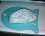 塩ヨーグルト床で絶品！蒸し鶏♬作り方1写真