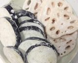はさみ揚げ(蓮根、茄子、ズッキーニ)作り方5写真