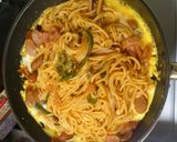 ランチに名古屋風ナポリタン作り方7写真
