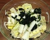 簡単に！白菜のチョレギサラダ作り方3写真