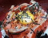 ＊サーモンのたたき丼＊作り方5写真