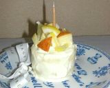 誕生日に♥マッシュポテトでケーキ風作り方5写真