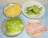 パパの冷やし中華②作り方5写真