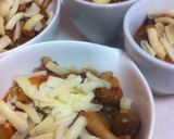 豆腐ときのこ♪洋風トマトチーズ焼き作り方3写真