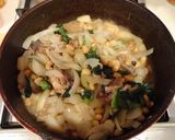 サバ缶の玉ねぎ大豆煮作り方2写真