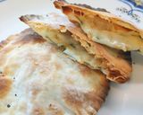餃子の皮でパリパリしそチーズ作り方3写真