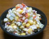 栄養満点！コールスローサラダ作り方10写真