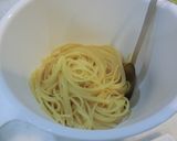 おひとりランチ…マヨ納豆パスタ作り方4写真