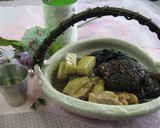 のと１１５の干し椎茸と金時草の夏の治部煮作り方7写真