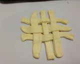 編込み成形で四角いうぐいすあんぱん作り方5写真