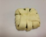 編込み成形で四角いうぐいすあんぱん作り方7写真