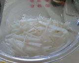 ＊大根と油揚げの梅マヨサラダ＊作り方1写真