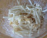 ＊大根と油揚げの梅マヨサラダ＊作り方4写真