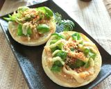 味つけメンマとピーマンのトースト作り方6写真