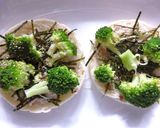 海苔鰹風味　＊　ブロッコリーの和トースト作り方2写真