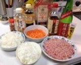 つゆだくそぼろ丼作り方1写真