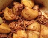 新ジャガと豚バラの甘辛照り煮作り方4写真