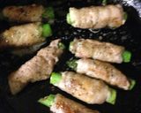 豚肉アスパラ巻のレモンバター味作り方3写真