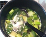 簡単☆青梗菜と豆腐の中華スープ作り方2写真