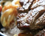 玉ねぎ焼牛丼作り方23写真