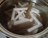 野菜と蒟蒻のお浸し作り方1写真