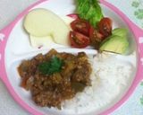 夏野菜とトマトのドライカレー作り方9写真