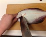 カレイの捌き方(5枚下ろし)作り方2写真