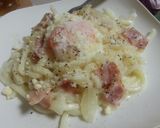 (★)カルボナーラうどん作り方5写真