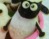 羊のショーン♪サンドイッチ作り方6写真