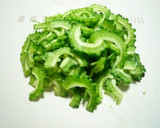 ゴーヤのごまマヨ和え☆わさび風味作り方1写真