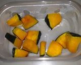 カボチャのお弁当にもう一品作り方1写真