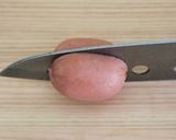 キャラ弁＊プチフランクでハチさん作り方1写真
