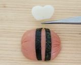 キャラ弁＊プチフランクでハチさん作り方5写真