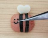 キャラ弁＊プチフランクでハチさん作り方6写真