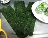 磯の香り☆岩のりと青海苔のおにぎり作り方4写真
