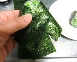 磯の香り☆岩のりと青海苔のおにぎり作り方5写真