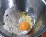 残った焼きそばで卵お好み焼き風?お焼き作り方3写真