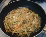 残った焼きそばで卵お好み焼き風?お焼き作り方8写真
