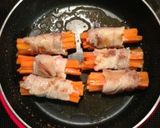 人参豚バラ巻き♪お弁当.BBQ作り方7写真