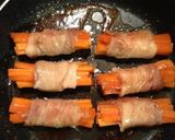 人参豚バラ巻き♪お弁当.BBQ作り方10写真
