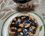 黒ゴマクリームと胡桃のトースト作り方3写真